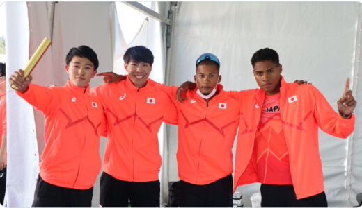 男子４×400mリレーメンバーは？世界陸上代表の佐藤·川端·ウォルシュ·中島